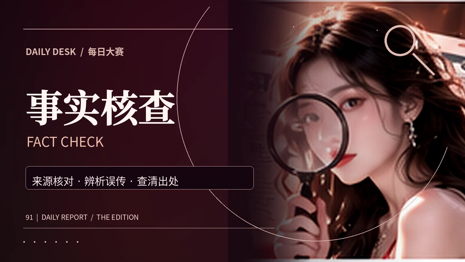 信息来源与事实核验